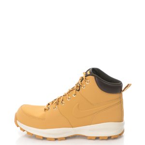Ghete barbati NIKE MANOA LEATHER 454350-700, 41, Galben/Negru